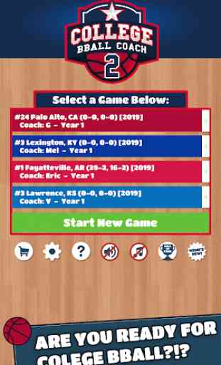 College BBALL Coach 2 Basketball Sim 1
