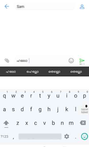 English to Malayalam keyboard for Malayalam typing 4