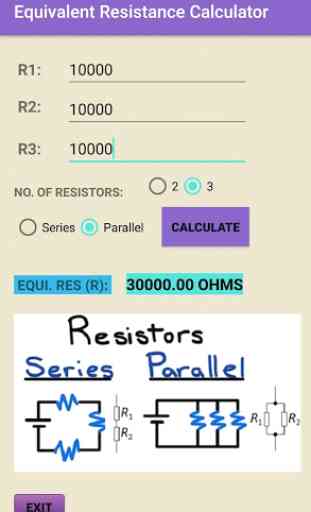 Equivalent Resistance Calculator 3