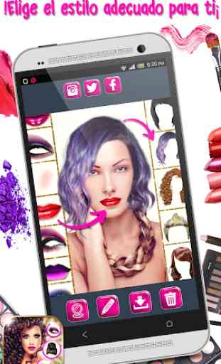 Espejo Mágico: Peinados y Maquillaje Cámara Selfie 1