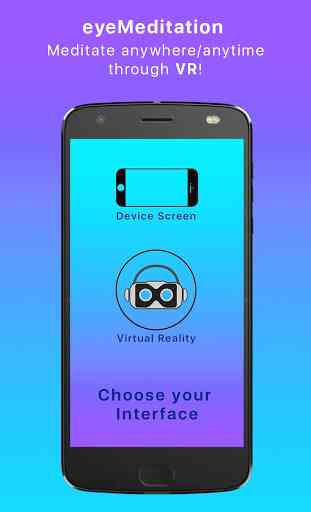 eyeMeditation VR Virtual Reality Meditation App 1