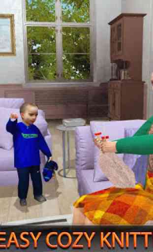 Familia virtual Happy Granny Sim: Granny as Nanny 1