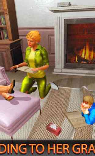 Familia virtual Happy Granny Sim: Granny as Nanny 3