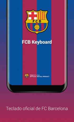 FC Barcelona Official keyboard 1
