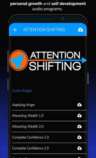 Hypnosis App - Attention Shifting - Hypnotherapy 4