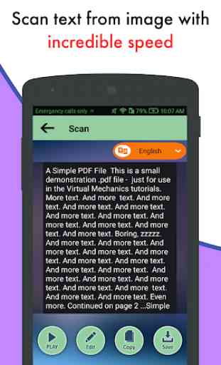 Image to text converter, PDF OCR, Scan & Translate 2