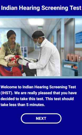 Indian Hearing Screening Test 1