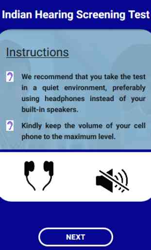 Indian Hearing Screening Test 2