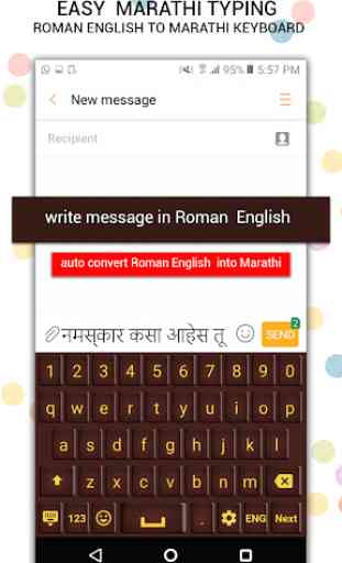 Inglés Romano al Teclado Marathi 3