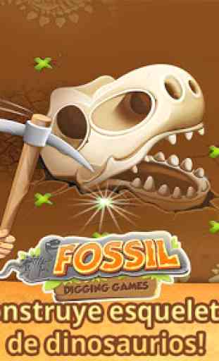 Juegos de buscar huesos de dinosaurios 2