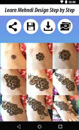 Learn Mehndi Designs Step By Step 3