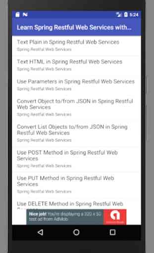 Learn Spring Restful Web Services with Real Apps 1