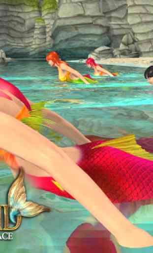 Mermaids ocean swimming race simulator 2
