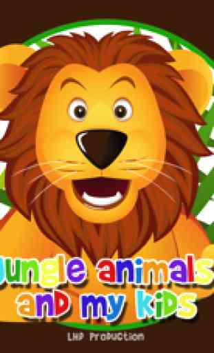 mis hijos y los animales de la selva - Juegos gratis 1
