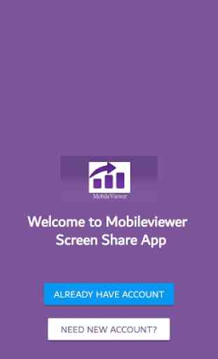 MobileViewer -Screen Share Mobile to mobile/PC 1
