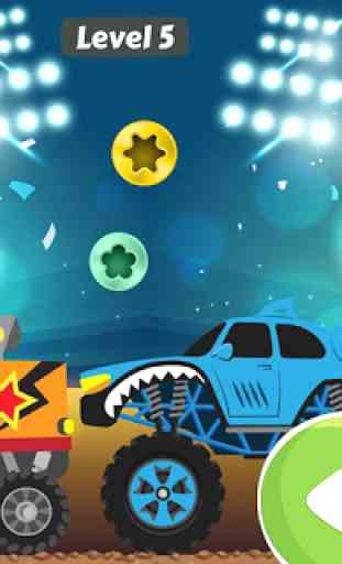 Monster Truck juego de coches para niños 1