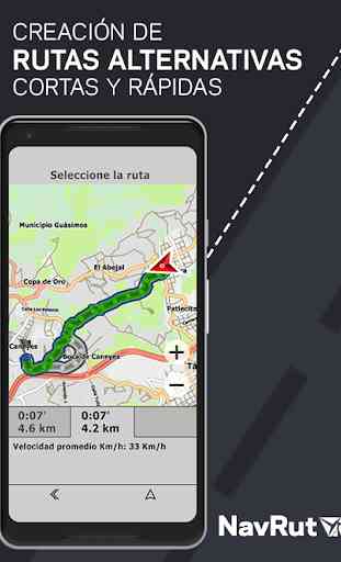 Navegador GPS Moto sin Internet 4