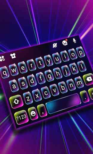 Neon Light Tema de teclado 1