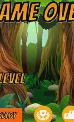 Niños Aventura en la Selva:Running Free Games 2019 2