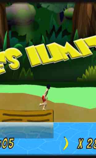 Niños Aventura en la Selva:Running Free Games 2019 3