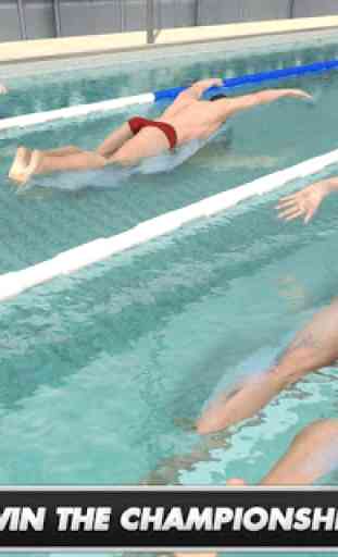 Pro Men's Swimming Race 4