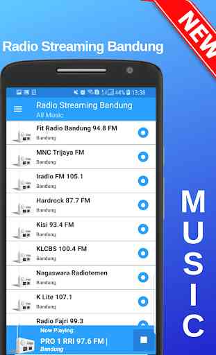 Radio Streaming Bandung App for free 1