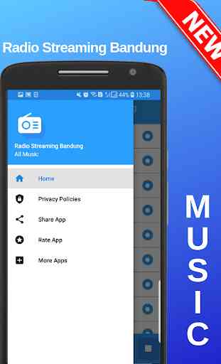 Radio Streaming Bandung App for free 3
