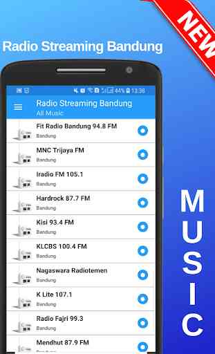 Radio Streaming Bandung App for free 4