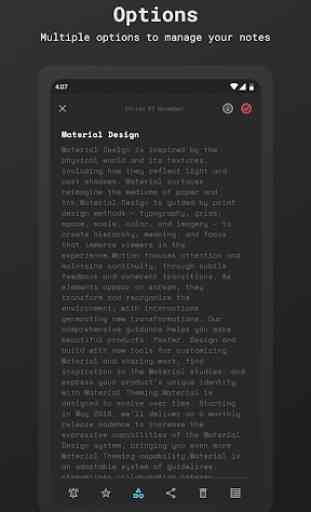 Scrittor -  A simple note app  2
