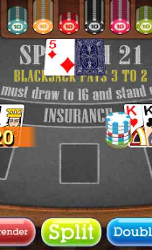 Spanish Blackjack 21 1