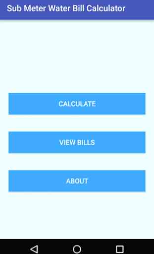 Sub Meter Water Bill Calculator 2