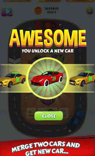 Tap Car Merger: Idle Clicker 3