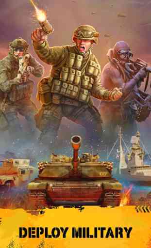 WARZONE: Military Strategy Games - World War RPG 2