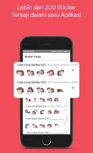 WAStickerApps - Cute Couple Sticker Pack 2