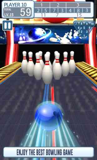 3D Bowling Free Game - Endless Bowling Paradise 3