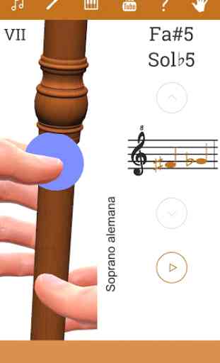 3D Flauta Dulce Notas - Como Tocar Flauta Dulce 4