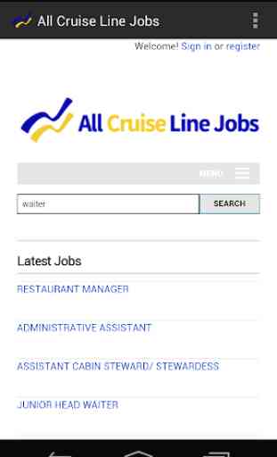 All Cruise Line Jobs 1