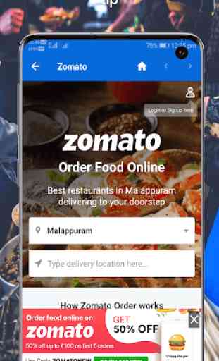 All in one food ordering app - Coupons, deals 4