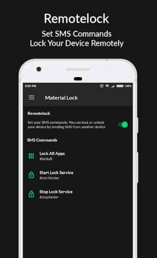 Applock Material - Lock Apps, PIN & Pattern Lock 3