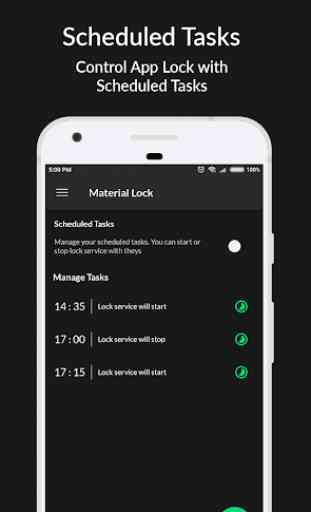 Applock Material - Lock Apps, PIN & Pattern Lock 4