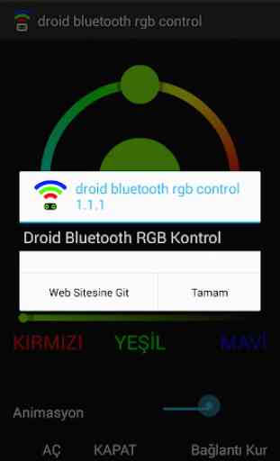 Arduino Bluetooth Şerit Led RGB Kontrol 2