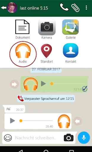Audio Share for WhatsApp 1