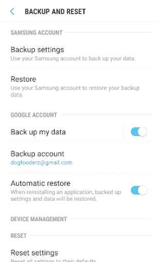 Backup And Reset Settings Shortcut 1