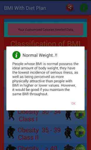 BMI with Diet Plan 2