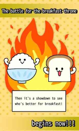 Breakfast Showdown!  Rice vs Bread 1