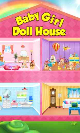 Casa de muñecas: diseño y habitaciones de lujo 1