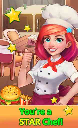Cooking Tour: Craze Fast Restaurant Cooking Games 4