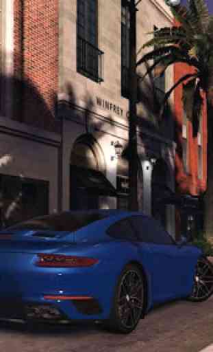 Driving Porsche 911 Game Simulator 3