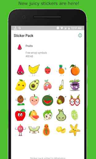 Fruit Sticker App for WhatsApp 4