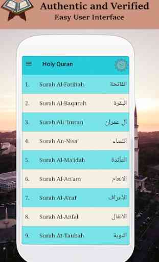 Holy Quran(Free) – Qibla Compass, Prayer Time, Dua 1
